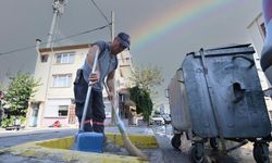 Türkiye'nin en uzun sokağında dip bucak temizliği