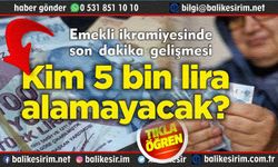 Emekli ikramiyesinde kimler beş bin lira alamayacak?