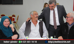 Balya'yı yönetenler "Muhtar" yemeğinde buluştu