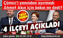 Akşener 4 ilçeyi açıkladı, Büyükşehir için planı anlattı!