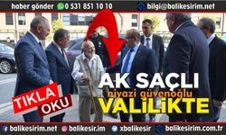 Balıkesir'in Aksaçlısı Niyazi amca Valilik'te