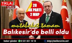 AK Parti ile MHP el sıkıştı! 81 il tamam