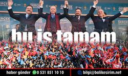 Erdoğan: Balıkesir’in kimseye minnet borcu yok
