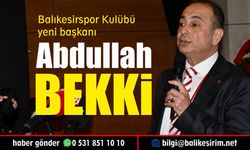 Abdullah Bekki Balıkesirspor 31. başkanı seçildi