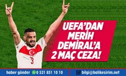 UEFA'dan Merih Demiral'a 'Bozkurt' cezası! TFF itiraz etti