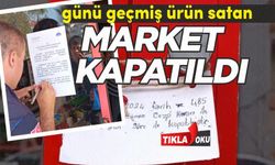 Balıkesir'de zincir markete mühür vuruldu!