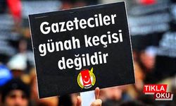 Gazetecileri tehdit ederek susturamazsınız!