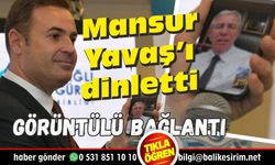 Mansur Yavaş'ı görüntülü aradı, herkese dinletti