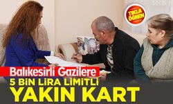 Ahmet Akın'dan Balıkesirli gazilere Yakın Kart