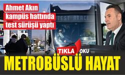 Balıkesir'de metrobüs dönemi başlıyor!