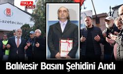 Şehit gazeteci Cihan Hayırsevener dualarla anıldı