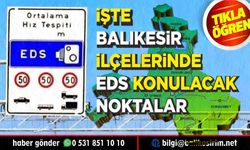 Balıkesir ve ilçelerde şehir içi trafiğine EDS geliyor