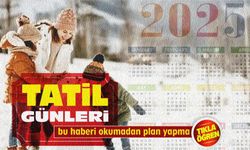 2025 tatil ve izin günleri: 46 gün tatil yapabilirsin