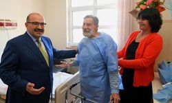 Yeşilçam efsanesine Ustaoğlu'dan geçmiş olsun ziyareti