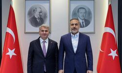 Mustafa Canbey, Dışişleri Bakanı Hakan Fidan'la buluştu