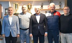 İsmail Ok ile Mustafa Canbey Balıkesirspor'da