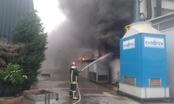 Eğinlioğlu Zincir Fabrikasında yangın. Zarar büyük