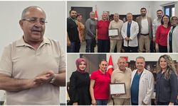 Dr. Yavuz Gedikoğlu hastaneye veda etti