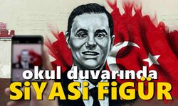Altıeylül okulu duvarındaki Ferdi Zeyrek grafitisi silindi