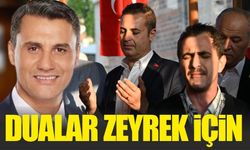 Ahmet Akın Ferdi Zeyrek'in bulunduğu hastaneyi ziyaret etti