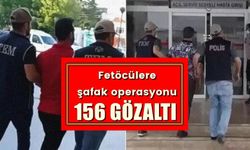 Balıkesir dahil 30 ilde FETÖ operasyonu: 156 gözaltı var
