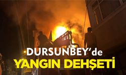 Dursunbey'de felaketin eşiğinden dönüldü