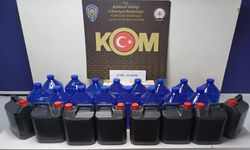 Ayvalık’ta 120 litre etil alkol ele geçirildi