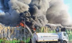 Teksüt'te büyük yangın. İki işçi hayatını kaybetti