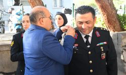 Balıkesir İl Jandarma Komutanlığı’nda rütbe töreni