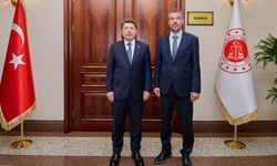 Başkan Rıza Tekin, Adalet Bakanı Yılmaz Tunç ile görüştü