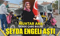 Böyle muhtara can kurban, Şeyda’nın okul yolu artık engelsiz!