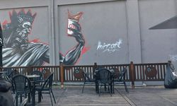 ONON Kafe’deki Poseidon Çizimi tepki çekti