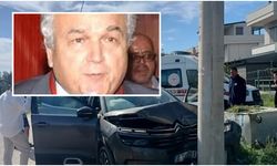 Eski Balıkesir Milletvekili Orhan Sür kaza geçirdi