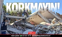 Kirli ve hayali deprem senaryolarından uzak durun!