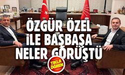 Ahmet Akın, CHP Genel Merkezinde Özel'le baş başa