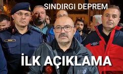 Balıkesir valisi Ustaoğlu'ndan Sındırgı depremi açıklaması