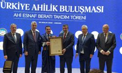 Balıkesir Ahisine Bakanlık Esnaf Beratı verdi