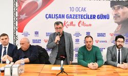 Hakan Şehirli, şehrin gazetecilerine sürpriz yaptı