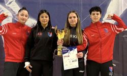 Balıkesirli Eskrimciler Avrupa’dan madalya ile döndü