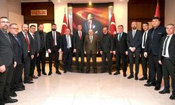 ŞOFÖRLER ODASI’NDAN VALİ USTAOĞLU’NA ZİYARET