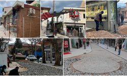 Bigadiç’e Göksel dokunuşu.. Hitay Caddesi yenileniyor