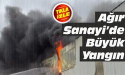 Eski Ağır Sanayi Bölgesi'nde büyük yangın