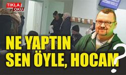 Doktor sinirlendi, hastanın parmakları çarptığı kapıya sıkıştı