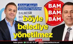 Yasin Sağay'dan başkan Ahmet Akın'a salvolar