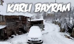 Balıkesir Bayramı ve baharı karlı hava ile karşıladı!