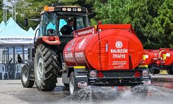 Balıkesir kırsalında yangına karşı ‘1002 tankerli’ çelik kalkan!