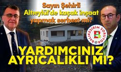 BİRİNCİ SINIF TARIM ARAZİSİNDE KAÇAK YAPI İDDİASI