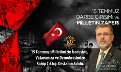 Başkan İsmail Cankul'dan 15 Temmuz Daveti