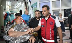 İtfaiye Daire Başkanı Nazım Ergelen hastaneye sevk edildi