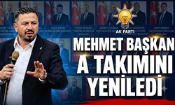 AK Parti İl Başkanı Mehmet Aydemir A Takımını yeniledi